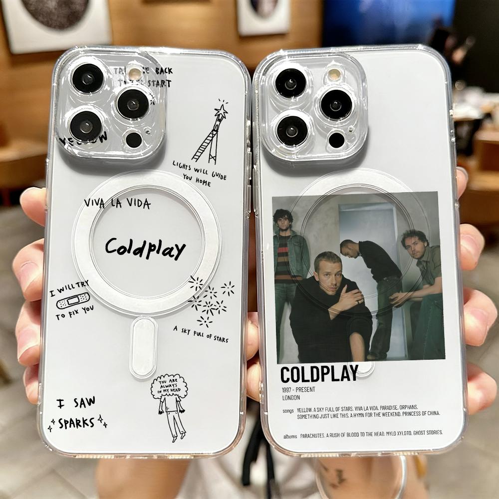 Wireless Charger - C-Coldplay Rapçi Tarzı iPhone 17 16
