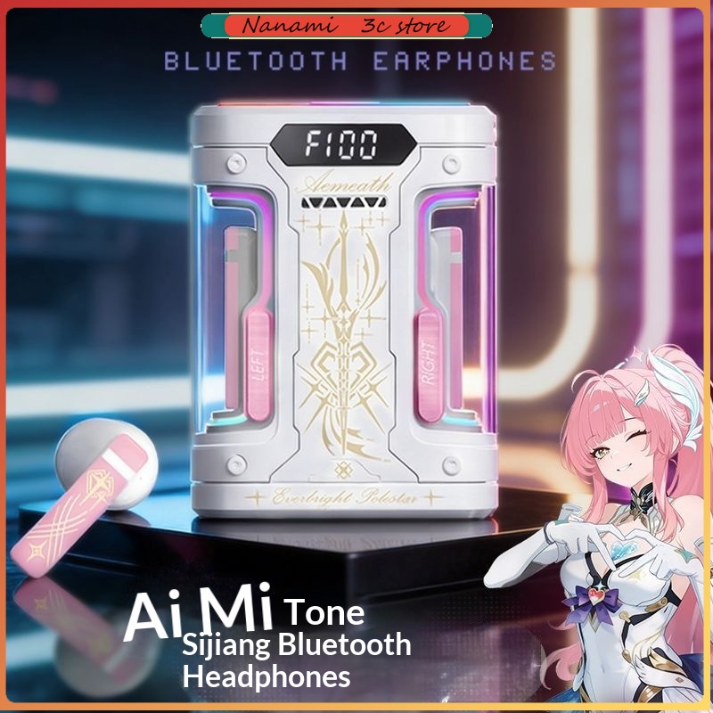 Headphones Wireless - Anime Elysia TWS Bluetooth Kulaklık Yarı