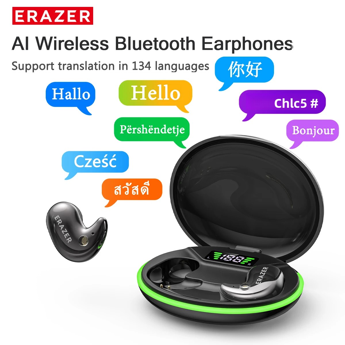 Wireless Charger - EARZER XF58 Mikrofonlu Kulak İçi Bluetooth