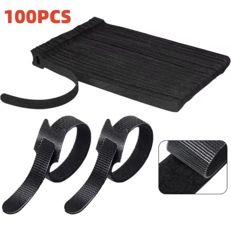 Cable Organizer - 100 adet, tekrar kullanılabilir, kablo düzenleyici