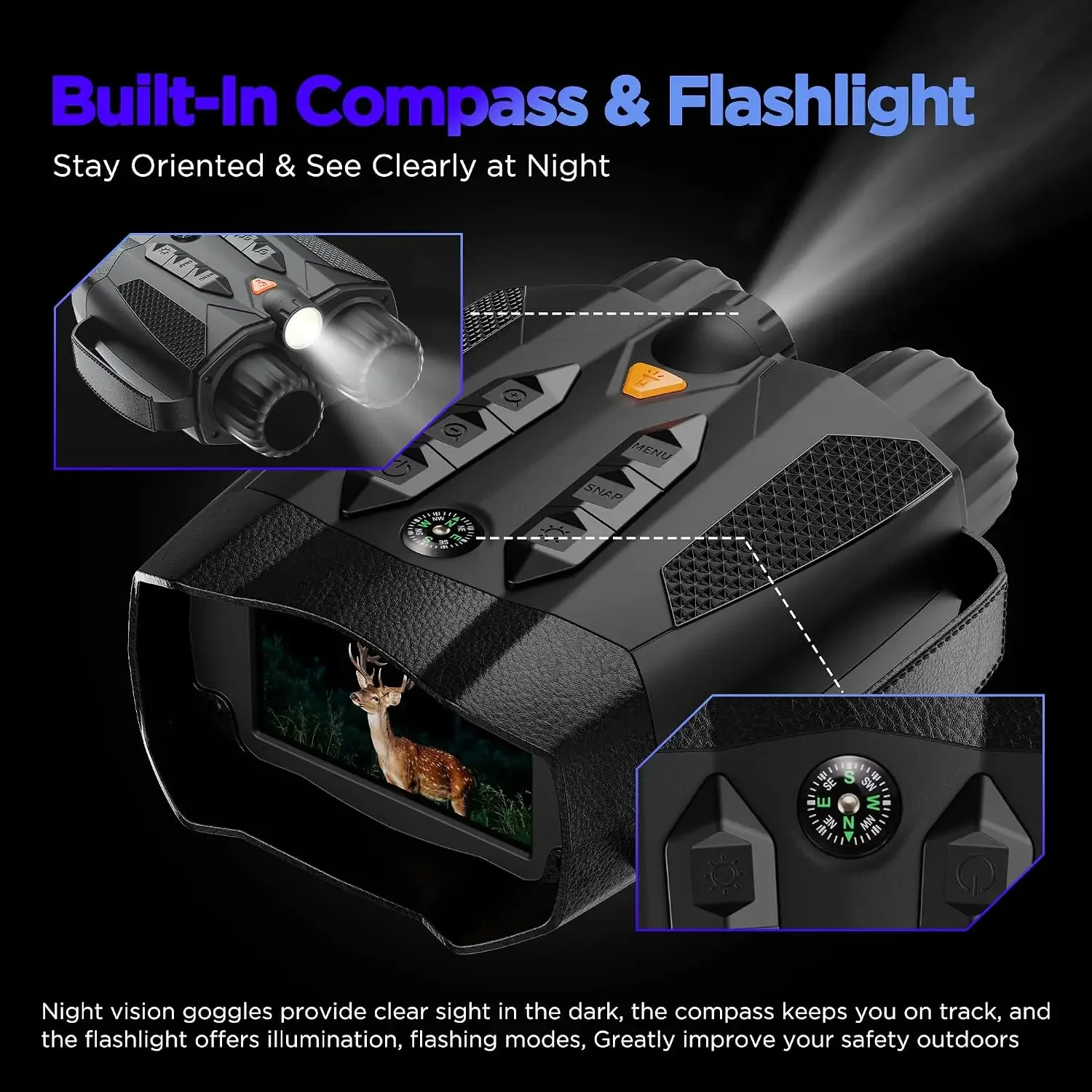 Yetişkinler için 4K Gece Görüş - Electronics Gadgets For Gift incelemesi ve fiyatı