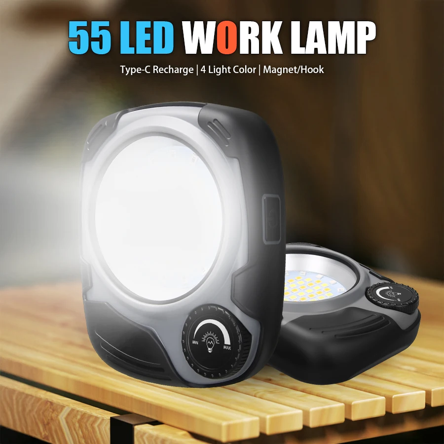 Şarj edilebilir LED/COB Kamp F - Power Bank incelemesi ve fiyatı