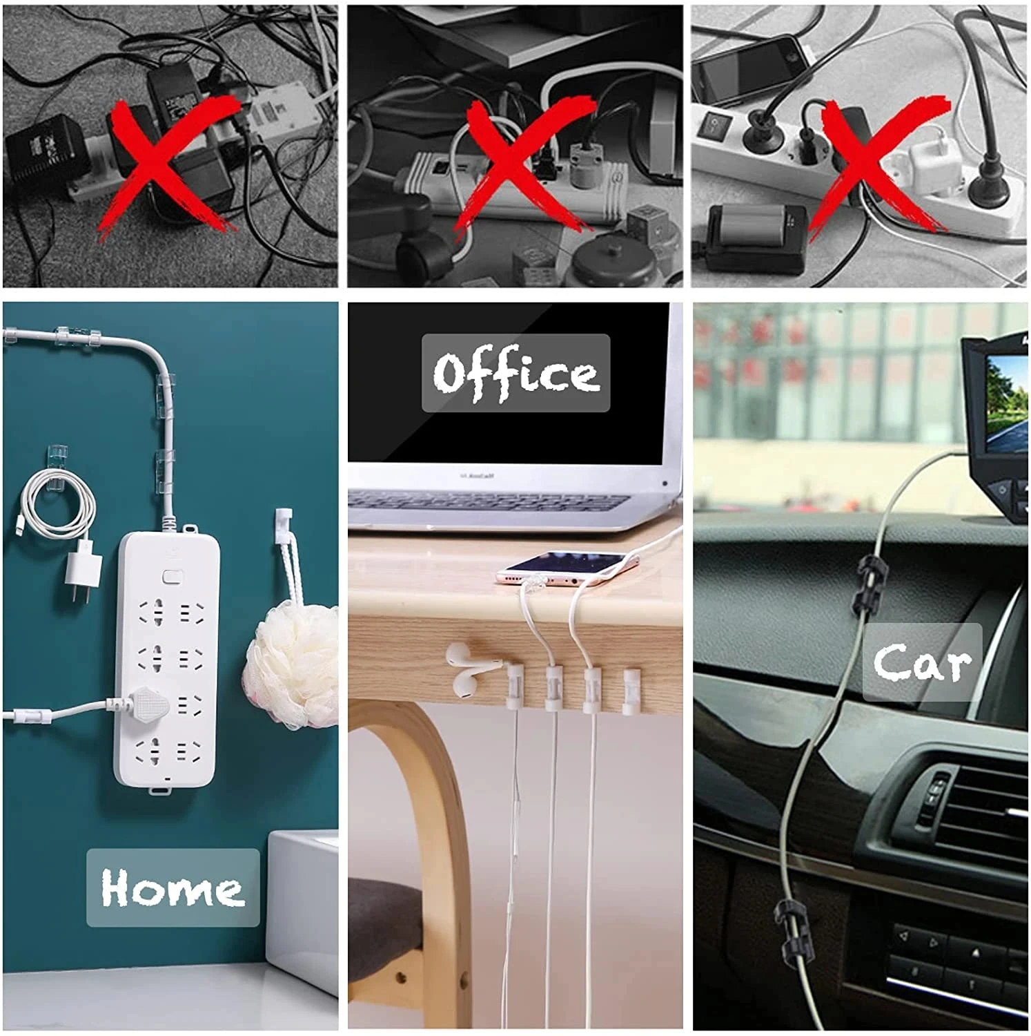 Küçük Kablo Düzenleyici Klipsl - Cable Organizer incelemesi ve fiyatı