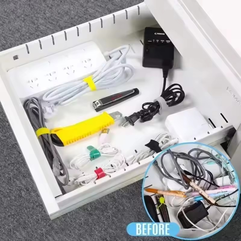 100 adet, tekrar kullanılabili - Cable Organizer incelemesi ve fiyatı