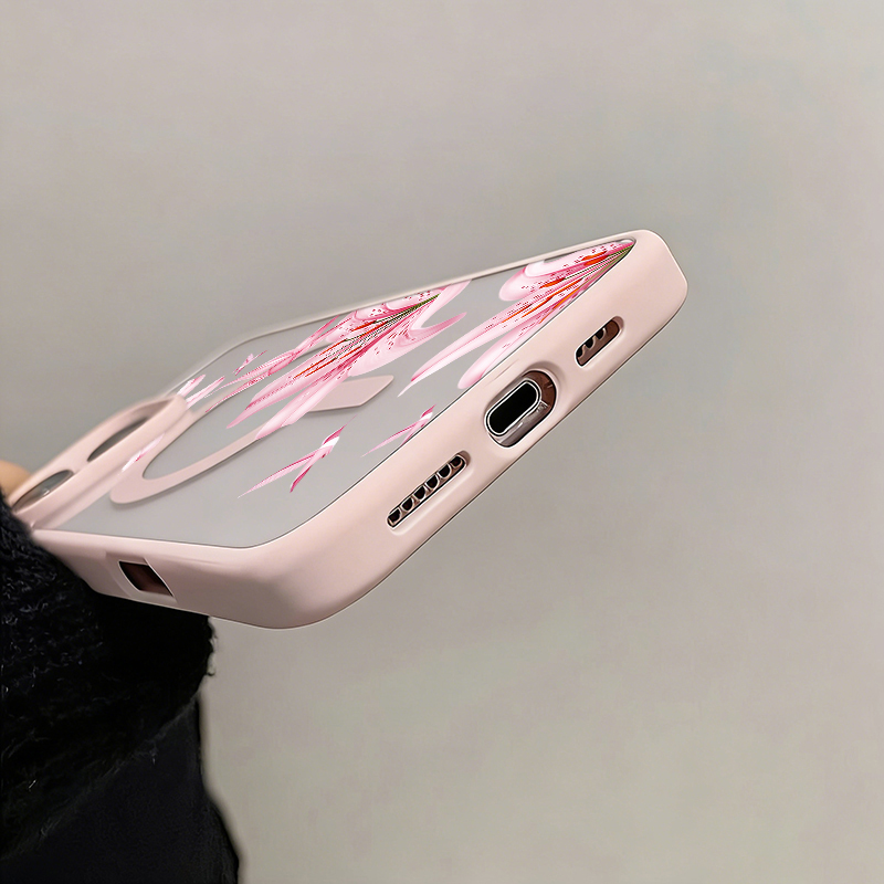 Pembe Çiçek ve Kuş Desenli Man - Wireless Charger incelemesi ve fiyatı