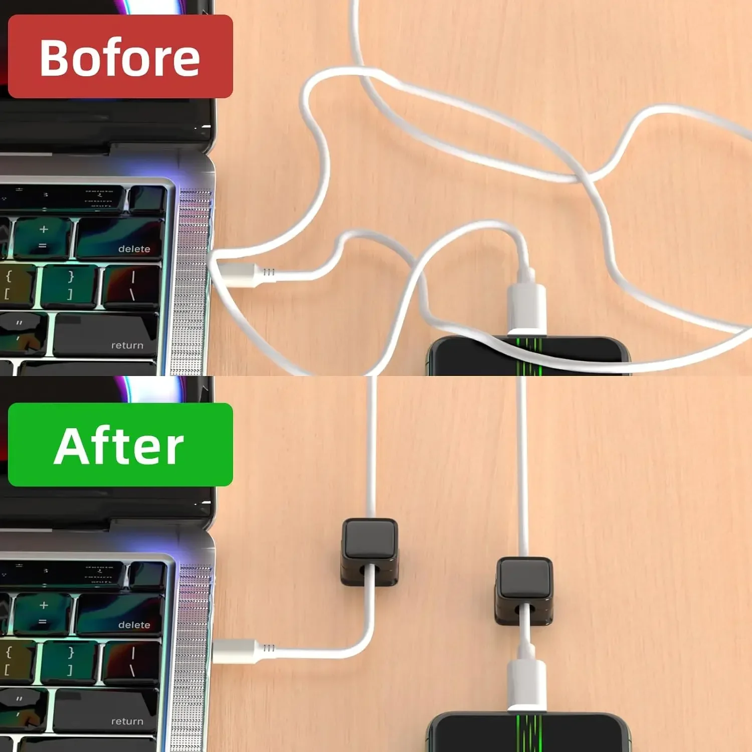 Mini Kablo Düzenleyici, Manyet - Cable Organizer incelemesi ve fiyatı