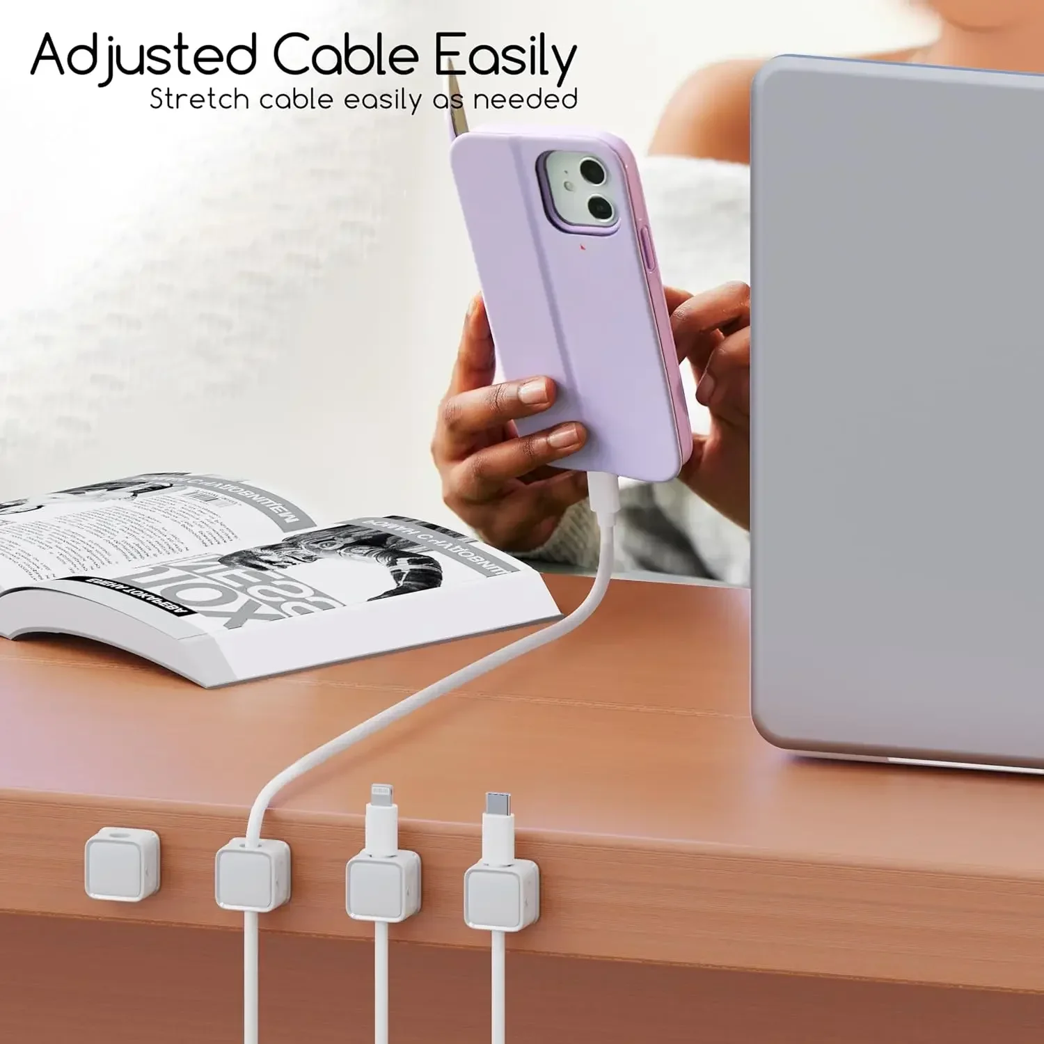 Mini Kablo Düzenleyici, Manyet - Cable Organizer incelemesi ve fiyatı